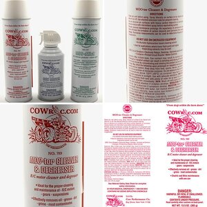 Cow Performance Aerosols No. 789 MOO-tor Cleaner and Degreaser