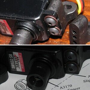 losi dig servo mounts