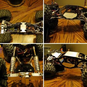 My Axial RC Solution Chassis Crawler