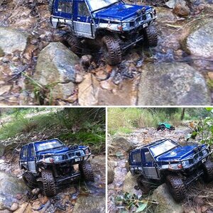 Bogfrog's SCX10 Nissan Patrol