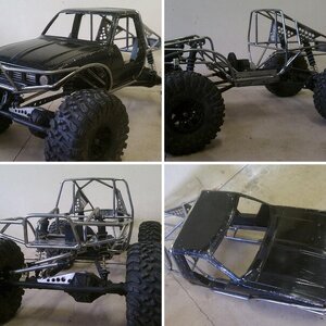 MG200 Designs - Hilux Truggy Full Chassis for Wraith Axles