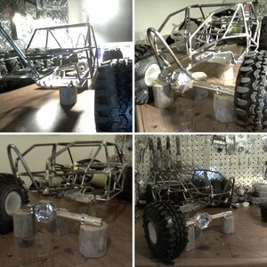 custom steel cage crawler