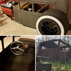 Scratch built '29 Tudor Sedan Ratrod