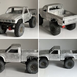 Metal Body Toyota Hilux 1982