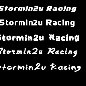 stormin2u racing fonts