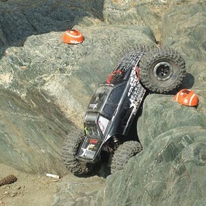 Me crawling the berg at Kellog creek GTG.