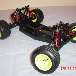 Rebuilt Team Losi LXT shelfer from 1993