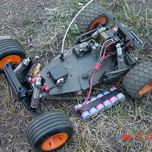 Rebuilt Team Losi JRX-T runner from 89-90