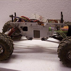 SW2 with the body off. This crawler has long since been parted out.