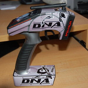 My newly skinned DX3r with DNA logos!  Thanks to BOWTIE!