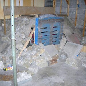 The start of my basement course