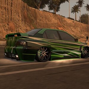 evo i made from scratch on midnight club la