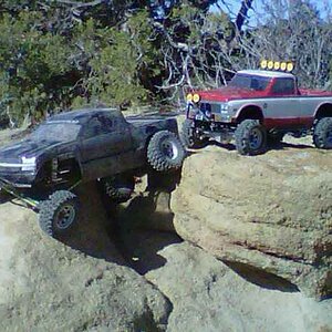 silverado with mad wheel travel