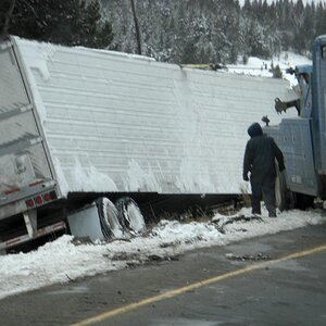 Truck crash