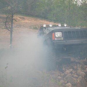 Burning the tires off at OSTC