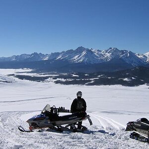 Steve....Over the top, Stanley Idaho.