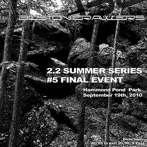 Hammond Park, September 19th. Our Final event in our 2010 Summer series