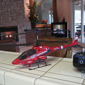 My winter RC vehicle to fly around the house when its raining. I have a blast with this thing. You can hand it to pretty much anyone and they can fly 