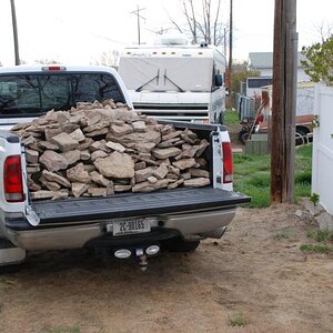 Well you have to start somewhere.  We crawled on the rocks while they were still in the truck.