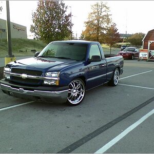 my truck after i got my 22s