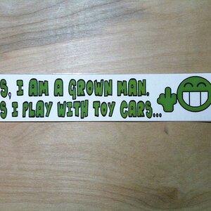 Our first of many fun stickers we like to make. Available for $1.50 for 2