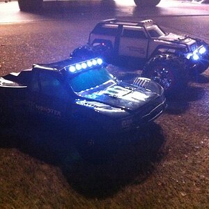 Traxxas SLash Mini & Summit 1/16 with KC_Jones light kits. $12 You cant beat that.