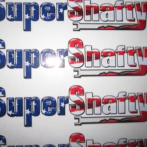 SuperShafty.com Stickers