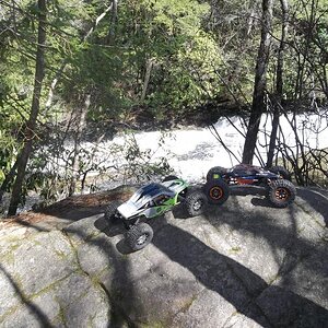 The top of the falls at Savage Gulf