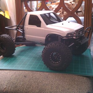 Ford truggy with dinky summit