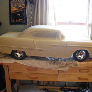 1/4 SCALE 55 CHEVY