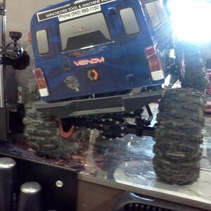 T-Rex 60 rear axle swap