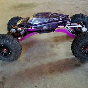 my old xr10 body on turbo tech super chassis