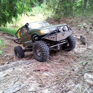 SCX10 trailing