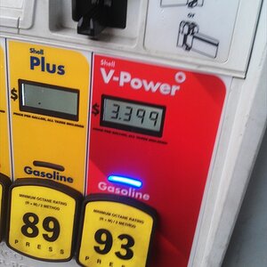 Thank you Giant food gas points program. (Note: this is for premium.. damn high compression)