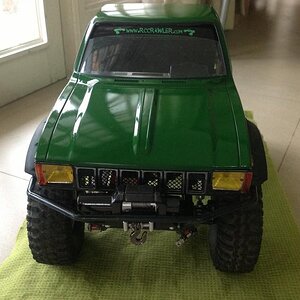 With RC Crawler sun strip !