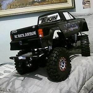 Proline Jeep Comanche body on my 2.2 Honcho