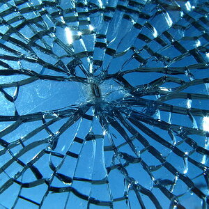 broken glass