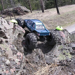 Crawling out at Alberton, MT