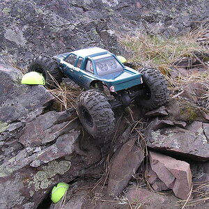 Crawling out at Alberton, MT