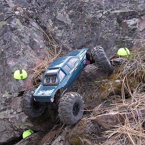 Crawling out at Alberton, MT