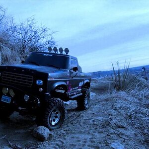 Shot below the top of Rims here in Billings, Montana. While running my Custom 79' Ford F-150 Trail Rig to get footage for the Montana Wasteland Trail 