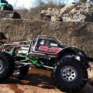 Frankenstein with my jeep just taking in the breeze