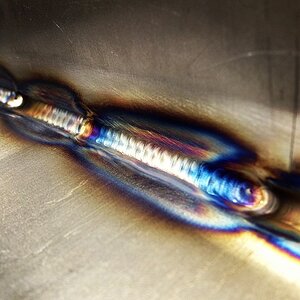 Steel TIG Bead