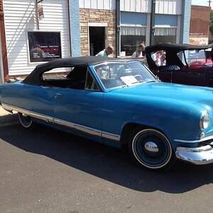 Our 1:1 1951 Kiaser 2dr convertable. Was a proto-type. Only one in the world!