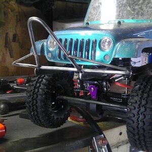 Extended Pre-Runner Stinger with Winch Mount