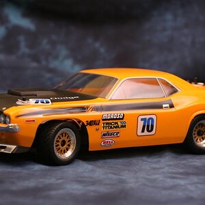 1970 Challenger RC10 Nitro DS