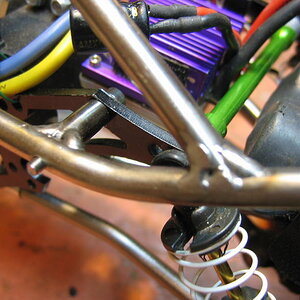 detail of tack welds-- nothin' pro, but they work