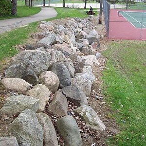 Me at my old water tower park's rock' embankment' that I love to practice my crawling at right here in Lapeer,MI.