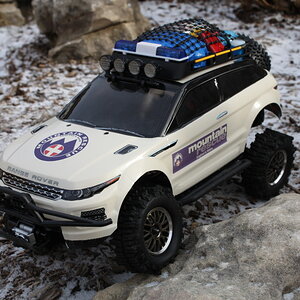 Range Rover Evoque Mountain Rescue