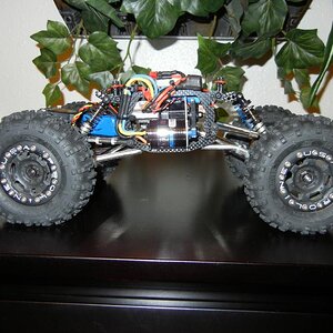 Side view, motor side.  The ESC/motor system is Novak's Mongoose Crawler.